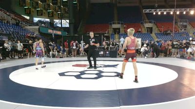 100 lbs Cons. Rd Of 32 - Dublin Scholz, Colorado vs Joey Cotter, Connecticut