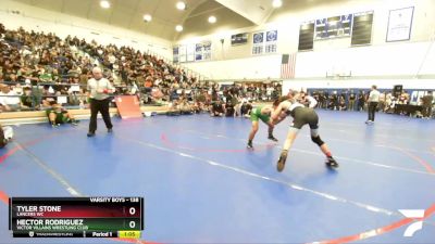 138 lbs Champ. Round 2 - Hector Rodriguez, Victor Villains Wrestling Club vs Tyler Stone, Lancers WC