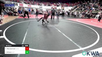 96 lbs Rr Rnd 2 - Braylon Welch, Heat vs Trevor McGee, Vinita Kids Wrestling