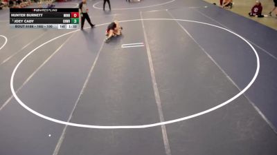 16U - 100 lbs Semis - Joey Cady, Chatfield Wrestling vs Hunter Burnett, Minnesota