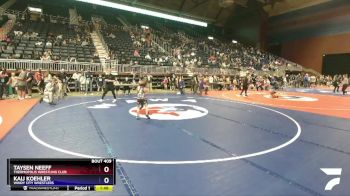 53 lbs Cons. Round 3 - Taysen Neeff, Thermopolis Wrestling Club vs Kaij Koehler, Windy City Wrestlers