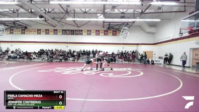180 lbs Quarterfinal - Jennifer Contreras, East Los Angeles College vs Perla Camacho Meza, Delta