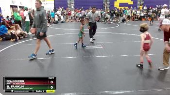 41 lbs Semifinal - Eli Franklin, River Bluff Youth Wrestling vs Beau Guerin, Ninety Six Wrestling