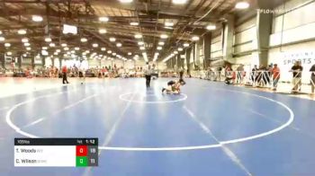 105 lbs Prelims - Tye Woods, Team 922 vs Cole Wilson, Ride Out Wrestling Club