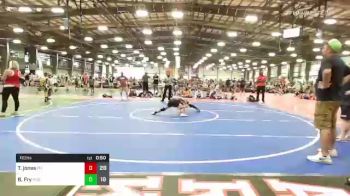 110 lbs Rr Rnd 2 - Tatum Jones, Fort Hammers vs Blake Fry, Ride Out Wrestling Club Blue