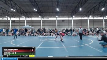 92 lbs Round 1 (4 Team) - Ashton Fasano, Hammer Heads vs Hudson Jaime, Big Cat