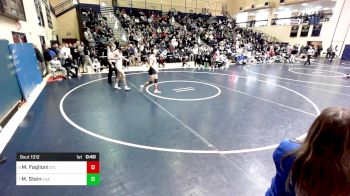 152 lbs Consi Of 4 - Mitchell Faglioni, St. Christopher's School vs Max Stein, Faith Christian Academy