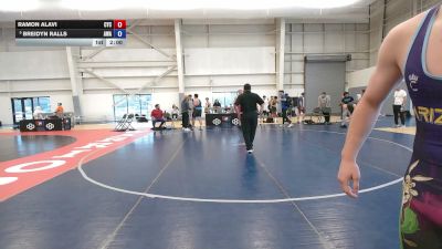 132 lbs Cons. Quarters - Ramon Alavi, CYC vs Breidyn Ralls, Aces Wrestling Academy