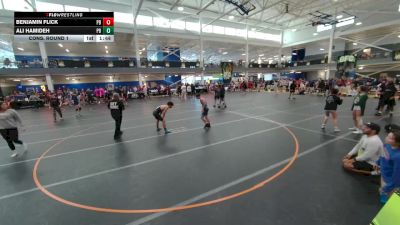 120 lbs Cons. Round 1 - Ali Hamideh, Unattached vs Benjamin Flick, Unattached
