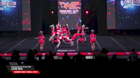 Woodlands Elite Daytona - Code Red [2026 Senior Coed--Small--Div 1 Day 2] 2026 The All Out Grand Nationals