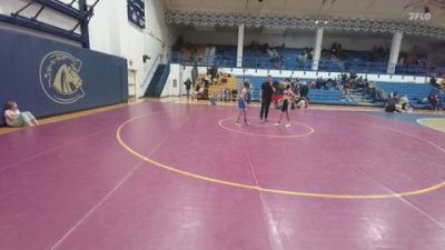 91 lbs 3rd Place Match - Miles Baxendale, Lovell Middle School vs Lane Collingwood, Greybull/Riverside Middle School