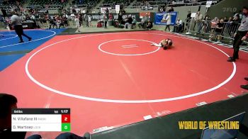 64 lbs Quarterfinal - Nelson Villafane III, Mat Assassins vs Dragon Martinez, Lockjaw Wrestling Club