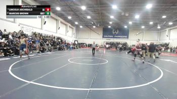 165 lbs Round Of 16 - Lincoln Archibald, Bristol Central vs Marcus Brown, Newington