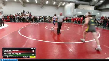 126 lbs Champ. Round 2 - Thomas Velasquez, Pueblo County vs Tristan Anthony, Fort Collins