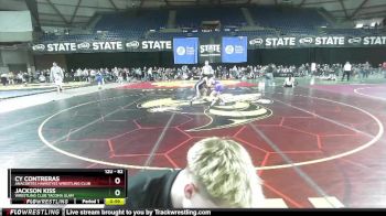 82 lbs Cons. Round 1 - Jackson Kiss, Wrestling Club Tacoma Slam vs Cy Contreras, Anacortes Hawkeyes Wrestling Club