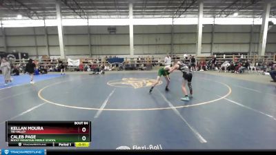 95 lbs Cons. Round 3 - Kellan Moura, Tri-Valley vs Caleb Page, Rocky Mountain Middle School