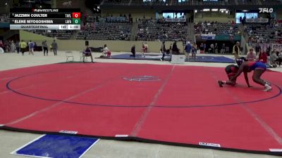 235 lbs Quarterfinal - Jazzmin Coulter, Taylor County vs Elene Niyogoshima, Lafayette