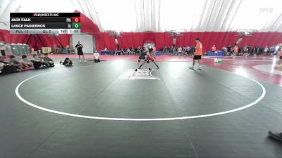 120 lbs Round 1 (8 Team) - Lance Padiernos, Glenbard East vs Jack Falk, Pulaski