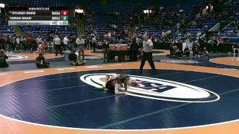 125 lbs Champ. Round 1 - Ryleigh Eriks, Rock Falls vs Yariah Shaw, Danville (H.S.)