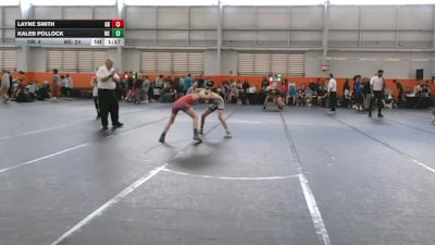 96 lbs Round 5 (6 Team) - Layne Smith, Dayton Bandits vs Kaleb Pollock, Warner Elite