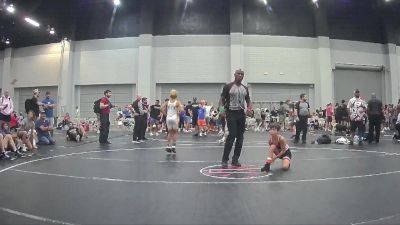 72 lbs Round 6 (8 Team) - Billy Roberts, Freedom Elite vs Drake Melton, Backyard Brawlers Red