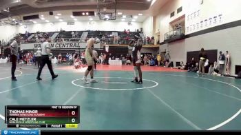 187 lbs Cons. Round 2 - Cale Metzler, Noblesville Wrestling Club vs Thomas Minor, Warren Wrestling Academy