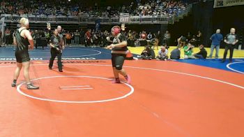 5A 285 lbs Cons. Round 1 - Efrain Cottongim, Weslaco East vs Jude Burke, Cedar Park