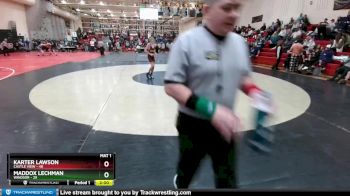 106 lbs Semifinal - Karter Lawson, Castle View vs Maddox Lechman, Windsor