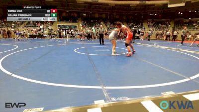 165 lbs Rr Rnd 2 - Emma Cox, Grove Takedown Club vs Lillian Primeaux, Mojo Grappling Academy