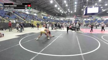 126 lbs Round Of 16 - Sammy Sanchez, Cheyenne East vs Luis De Luna, Brighton WC