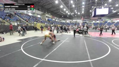 126 lbs Round Of 16 - Sammy Sanchez, Cheyenne East vs Luis De Luna, Brighton WC