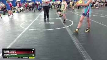 92 lbs Round 7 (8 Team) - Ryder Hart, Donahue WA Blue vs Rocco Cartalino, Killer Elite