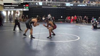 174 lbs Champ. Round 1 - Daniel Pinon, Delta College vs Everardo Gonzalez, Victor Valley College