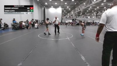 98 lbs Round 4 (6 Team) - Owen Lloyd, Steller Trained Greedo vs Parker Anthony, Whitted Trained