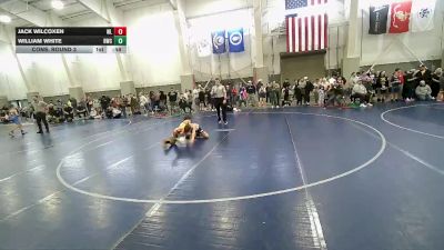 90 lbs Cons. Round 3 - Jack Wilcoxen, Northside Wrestling Club vs William White, Northside Wrestling Club