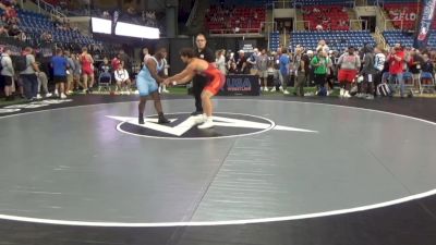 220 lbs Cons 32 #1 - Chris Wrage, Iowa vs Jamere Church, Ohio