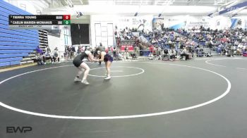 145 lbs Cons. Round 2 - Caelin Marien-Mcmanus, Shawnee Mission East vs Tierra Young, Manhattan