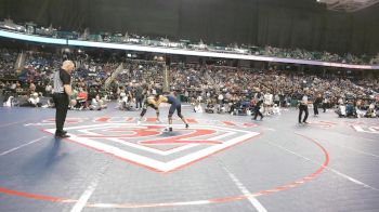 6A 150 lbs 3rd Place Match - Josh Connick, West Brunswick High School vs Jacob De La Torre, Union Pines High School