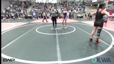 89 lbs Rr Rnd 1 - Nayeli Rojas, Team Tulsa Wrestling Club vs Raylin Reyes, Sperry Wrestling Club