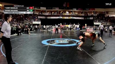 4A 139 lbs Champ. Round 1 - Cory Douglas, Aztec vs Xavier Vallejos, West Las Vegas