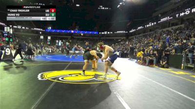 285 lbs Round Of 32 - Chad Troxler, Liberty Bakersfield (CS) vs Hung Vo, Silver Creek (CC)