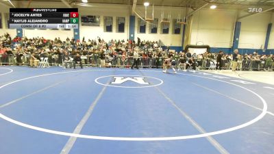 120 lbs Consi Of 8 #2 - Jocelyn Antes, Frontier vs Naylis Alejandro, Hampden Charter High