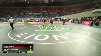 2A/1A-215 1st Place Match - Cody Vance, Toledo vs Thomas Bischoff, Regis