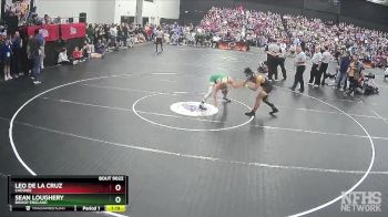 1A/2A 132 3rd Place Match - Leo De La Cruz, Chesnee vs Sean Loughery, Bishop England