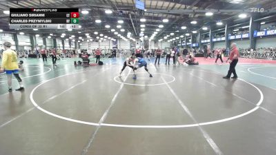 132 lbs Consi Of 32 #1 - Giuliano Sirianni, CT vs Charles Przymylski, NY