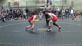 112 lbs Round 5 (6 Team) - Quentin Hall, Ares Black vs Jadyn Carpenter, SAW