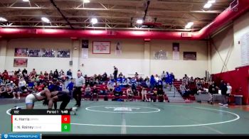 182 lbs Champ. Round 1 - Nick Rainey, Cahokia (H.S.) vs Keyshaun Harris, Springfield (H.S.)