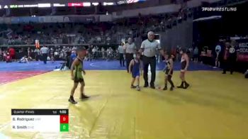 52 lbs Quarterfinal - George Rodriguez, Lincoln Jr Hawk WC vs Raymond Smith, CIWC Team Intensity