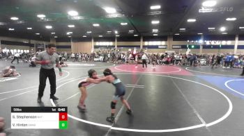 58 lbs Consi Of 4 - Sadie Stephenson, NXT LVL Wr Acd vs Vanna Hinton, Swarm WC