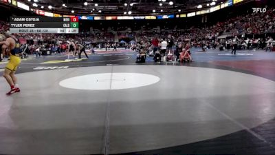 6A 120 lbs Champ. Round 1 - Tyler Perez, Caldwell vs Adam Ostoja, Meridian